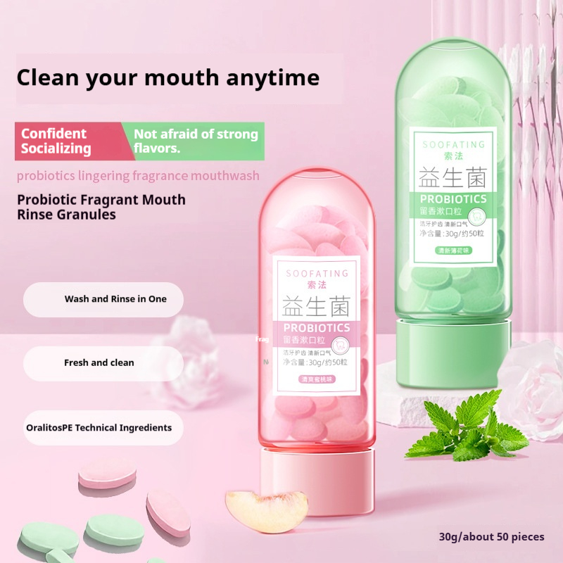 Probiotic Solid Toothpaste For Chewing