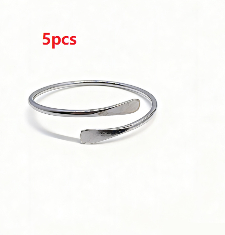 Edgy Punk-style Cross-border Bangle Bracelet From Europe And The US