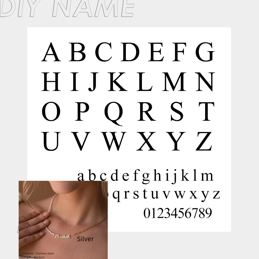 Women's Simple And Versatile DIY Freshwater Pearl Necklace