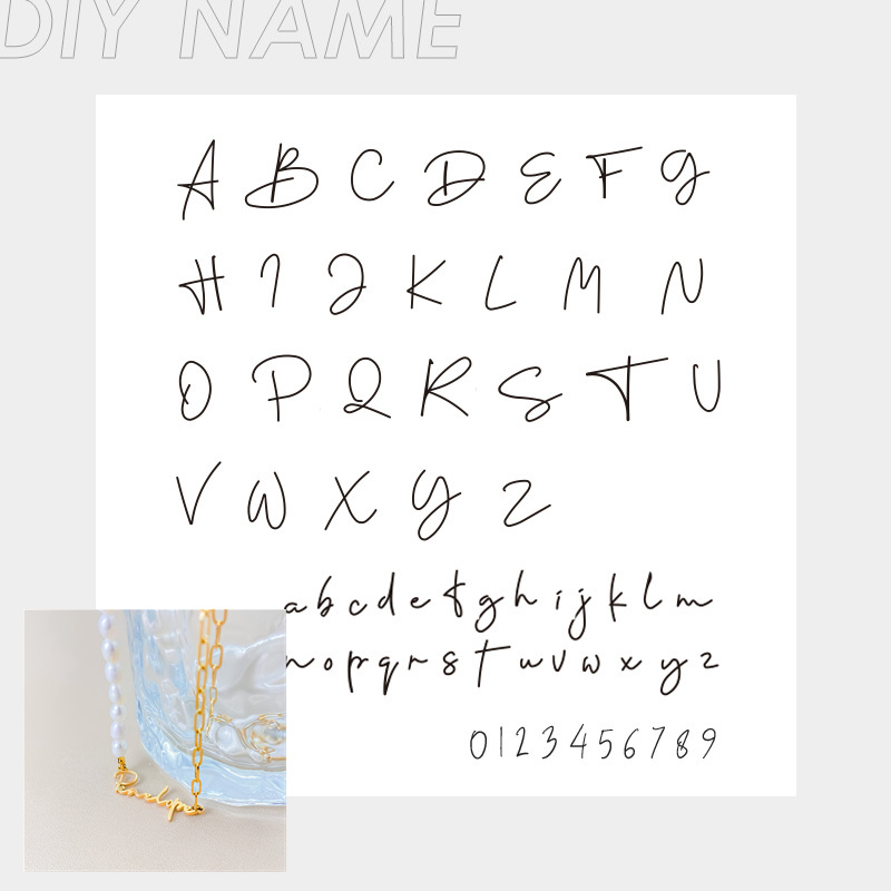 Women's Simple And Versatile DIY Freshwater Pearl Necklace