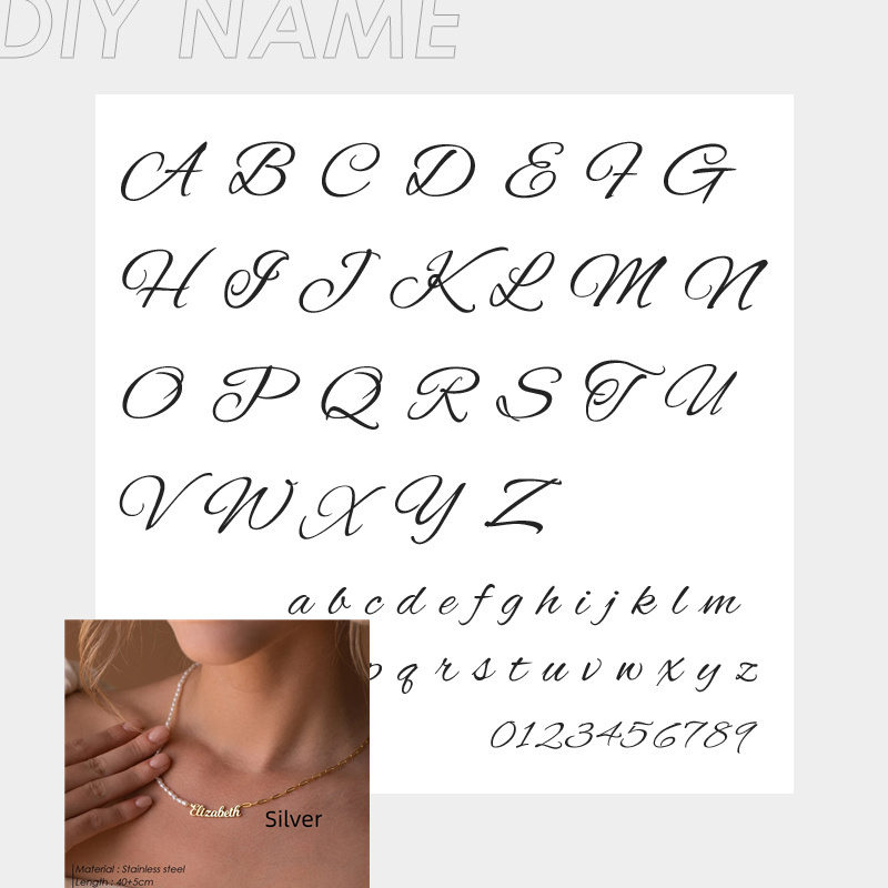 Women's Simple And Versatile DIY Freshwater Pearl Necklace