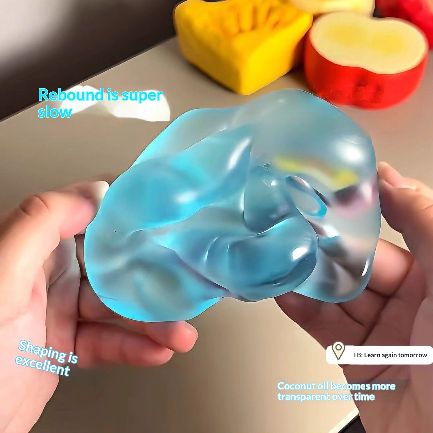 Maltose-shaped Slow-rebound Squeeze Toy For Stress Relief And Molding