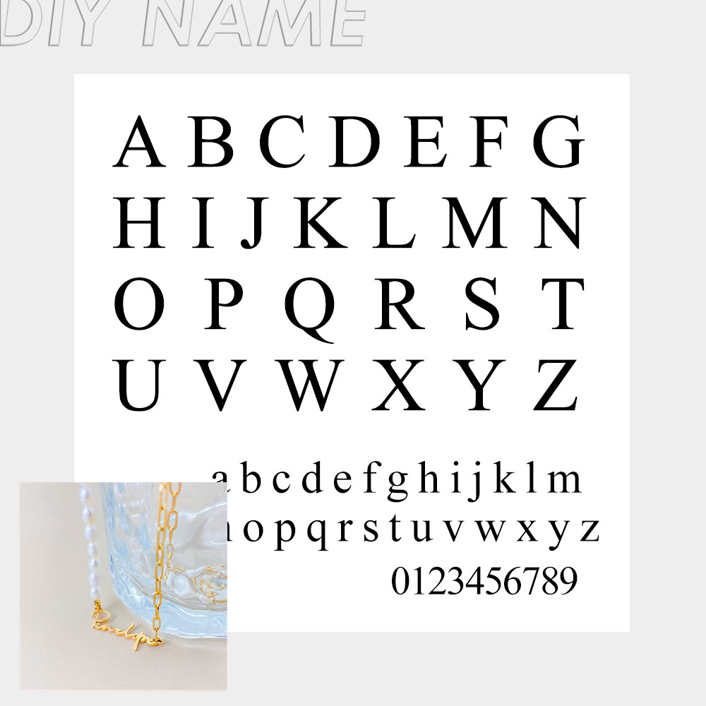 Women's Simple And Versatile DIY Freshwater Pearl Necklace