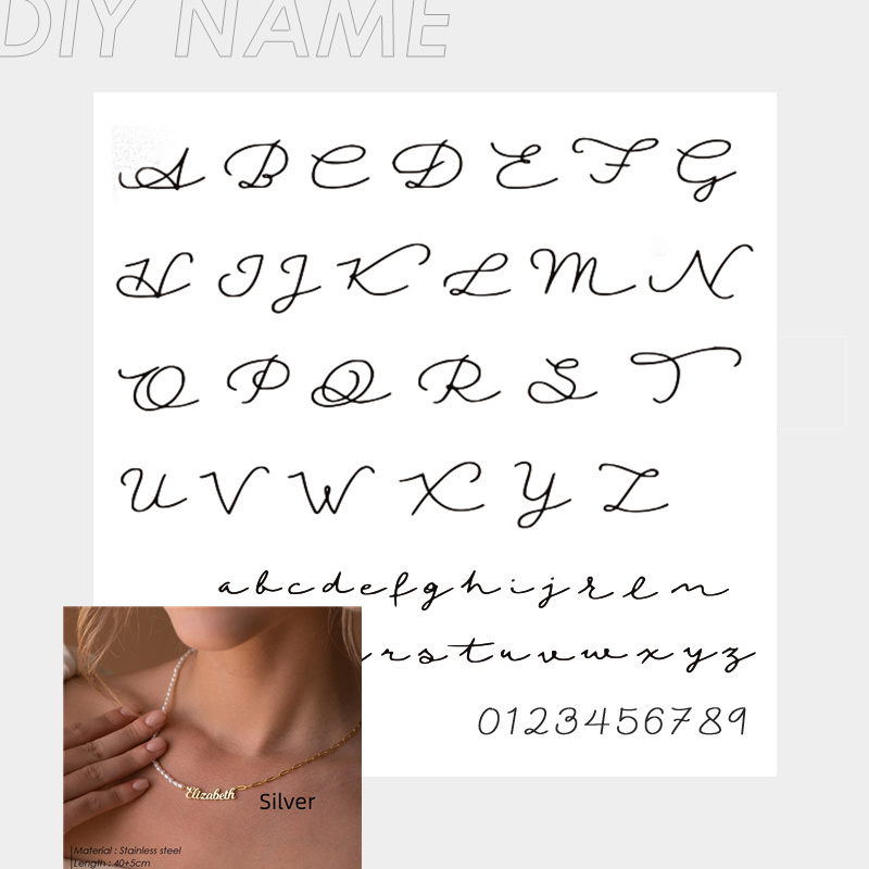 Women's Simple And Versatile DIY Freshwater Pearl Necklace