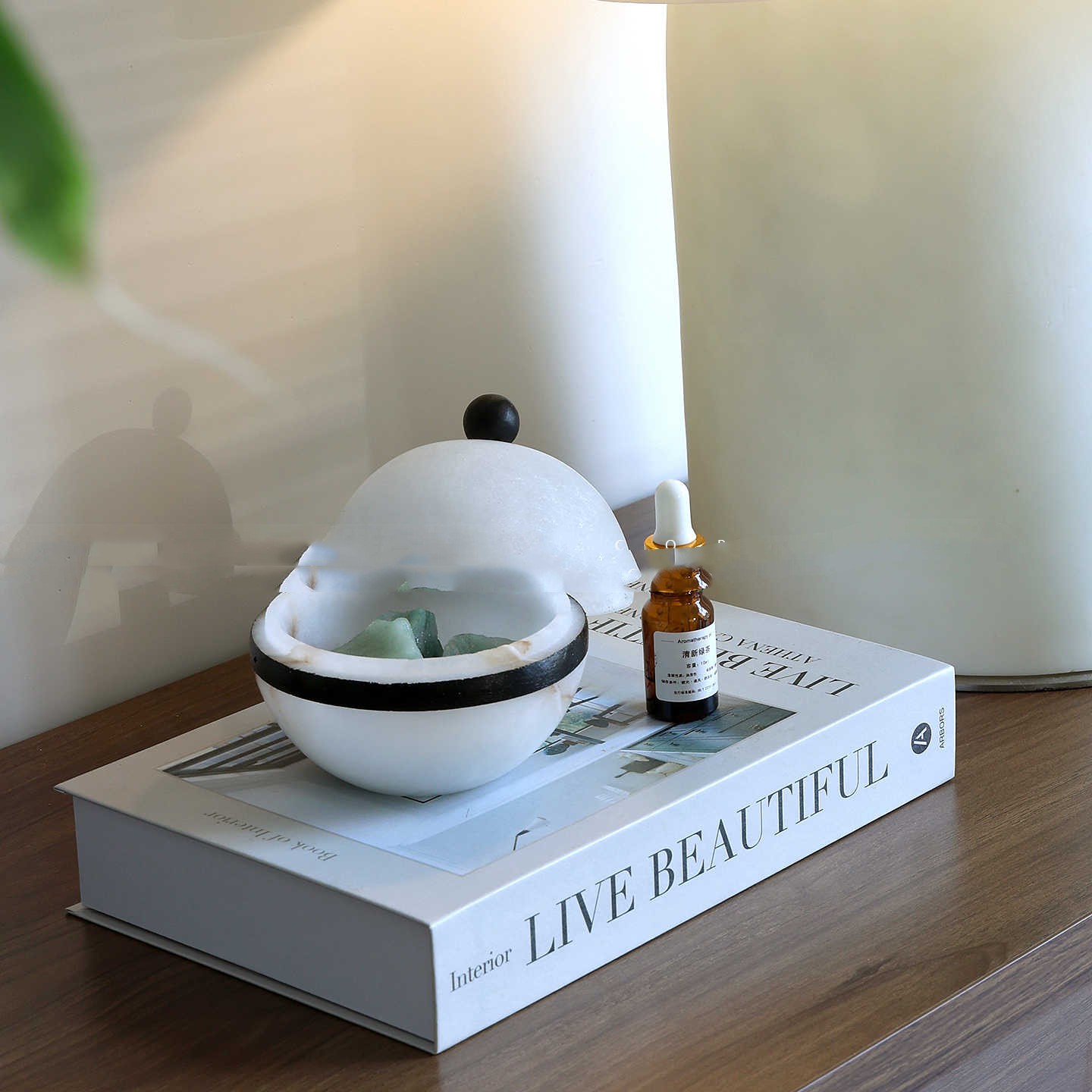 French Retro Aromatherapy Marble Ornaments