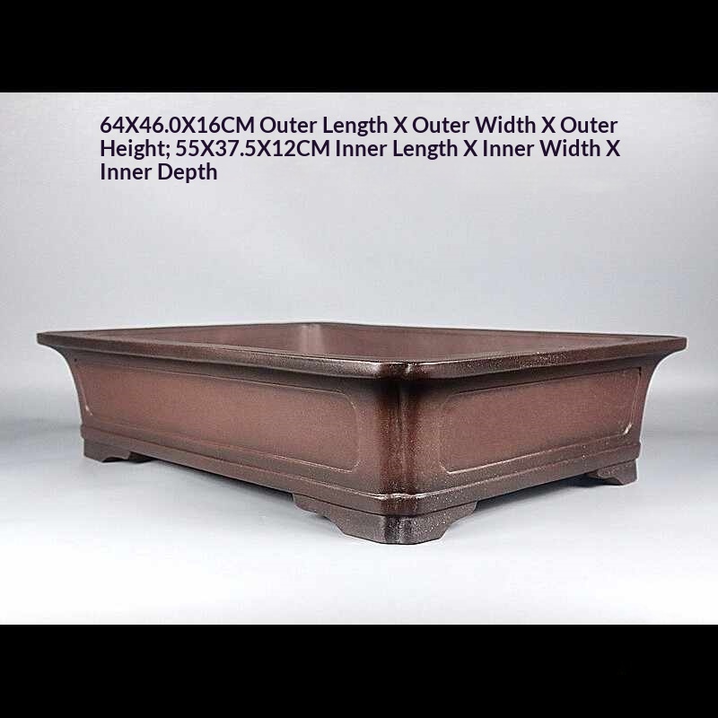 Breathable Rectangular Decorative Flower Pot For Indoor Desktop Plants