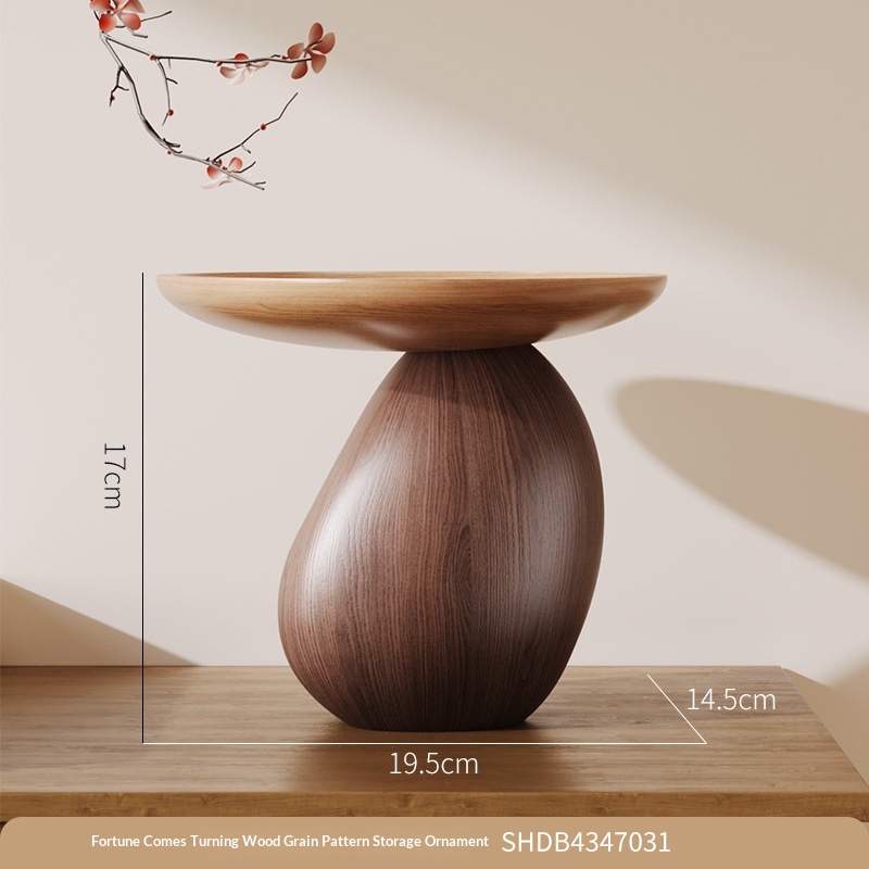 Modern Minimalist Art Stone For Snack Storage And Decorative Displayturn Your Luck Around