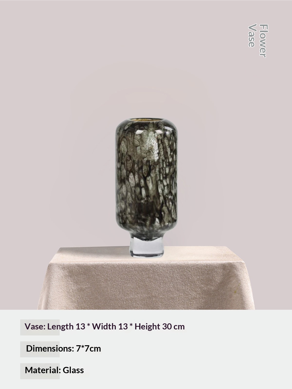 Modern Qingshe Handmade Glazed Flower Ware