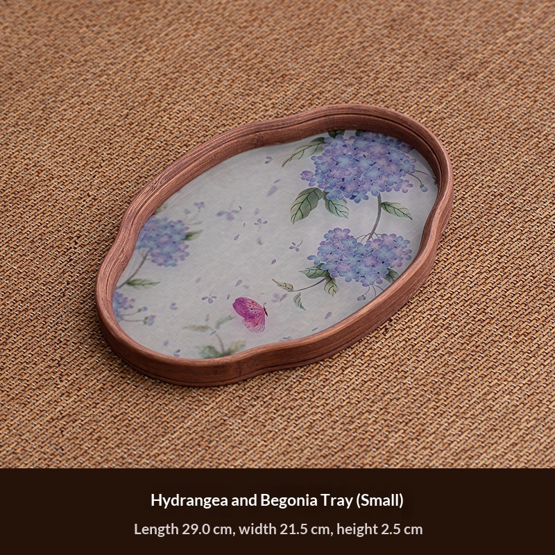 Vintage Glass Teapot Tray Storage Tray