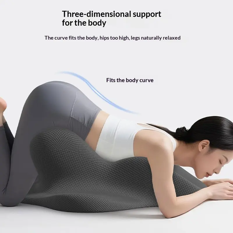 Phone-Using Bed Pillow With A Sloped Pad
