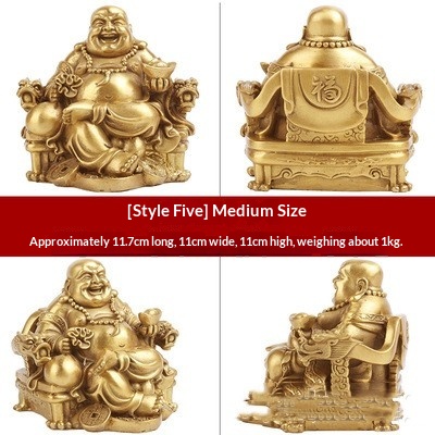 Monk Golden Bag Large Copper Craftwork