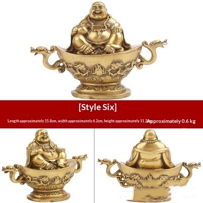 Monk Golden Bag Large Copper Craftwork