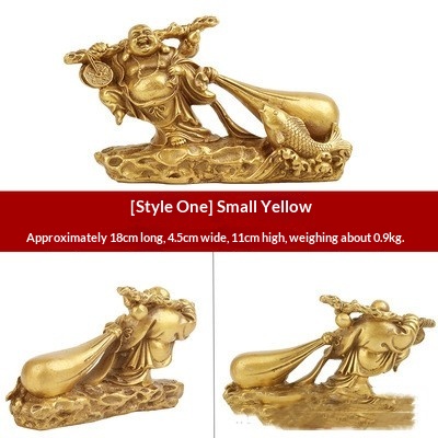 Monk Golden Bag Large Copper Craftwork