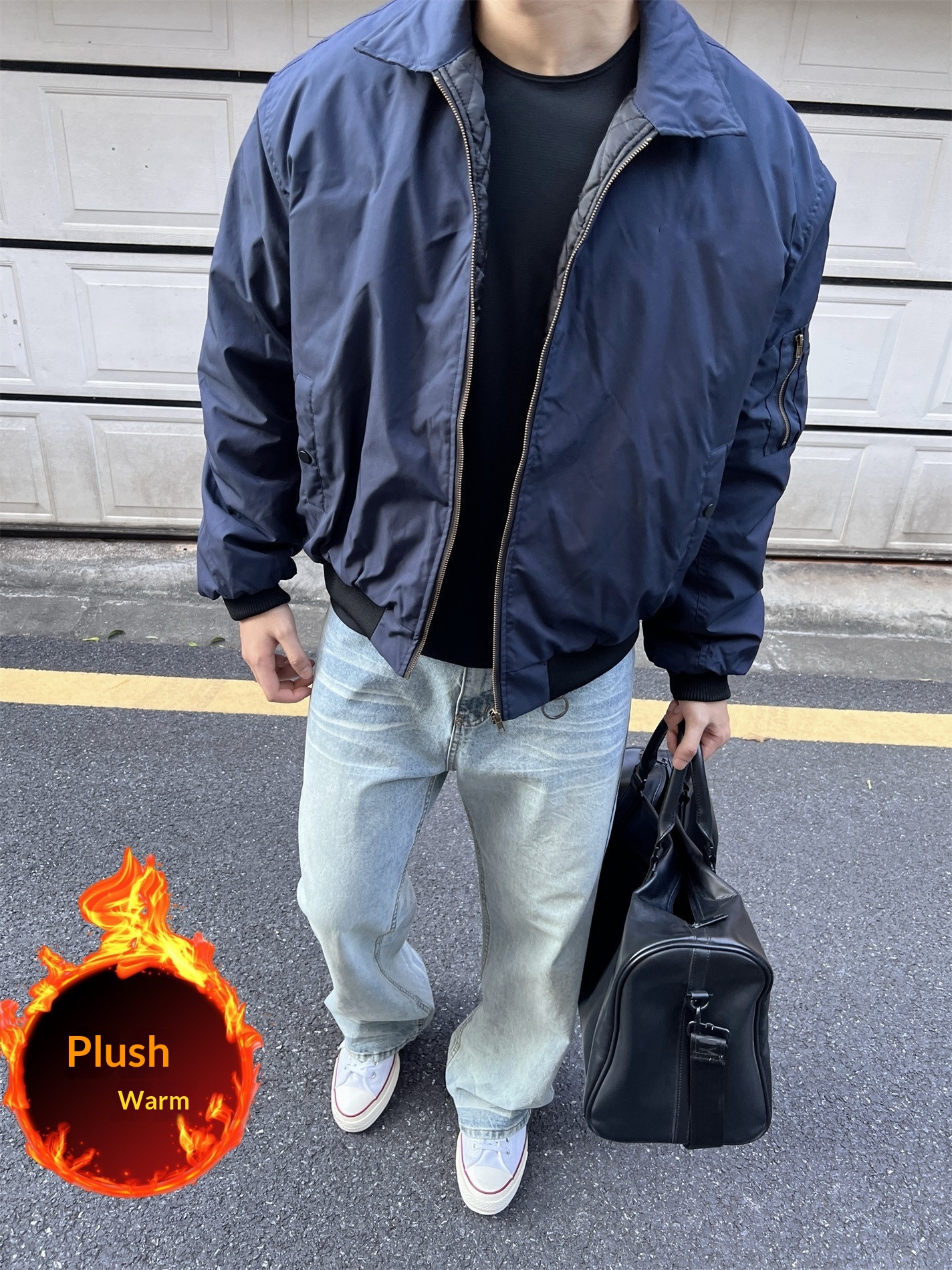 Mens Retro Lightweight Jacket For Fall And Winter