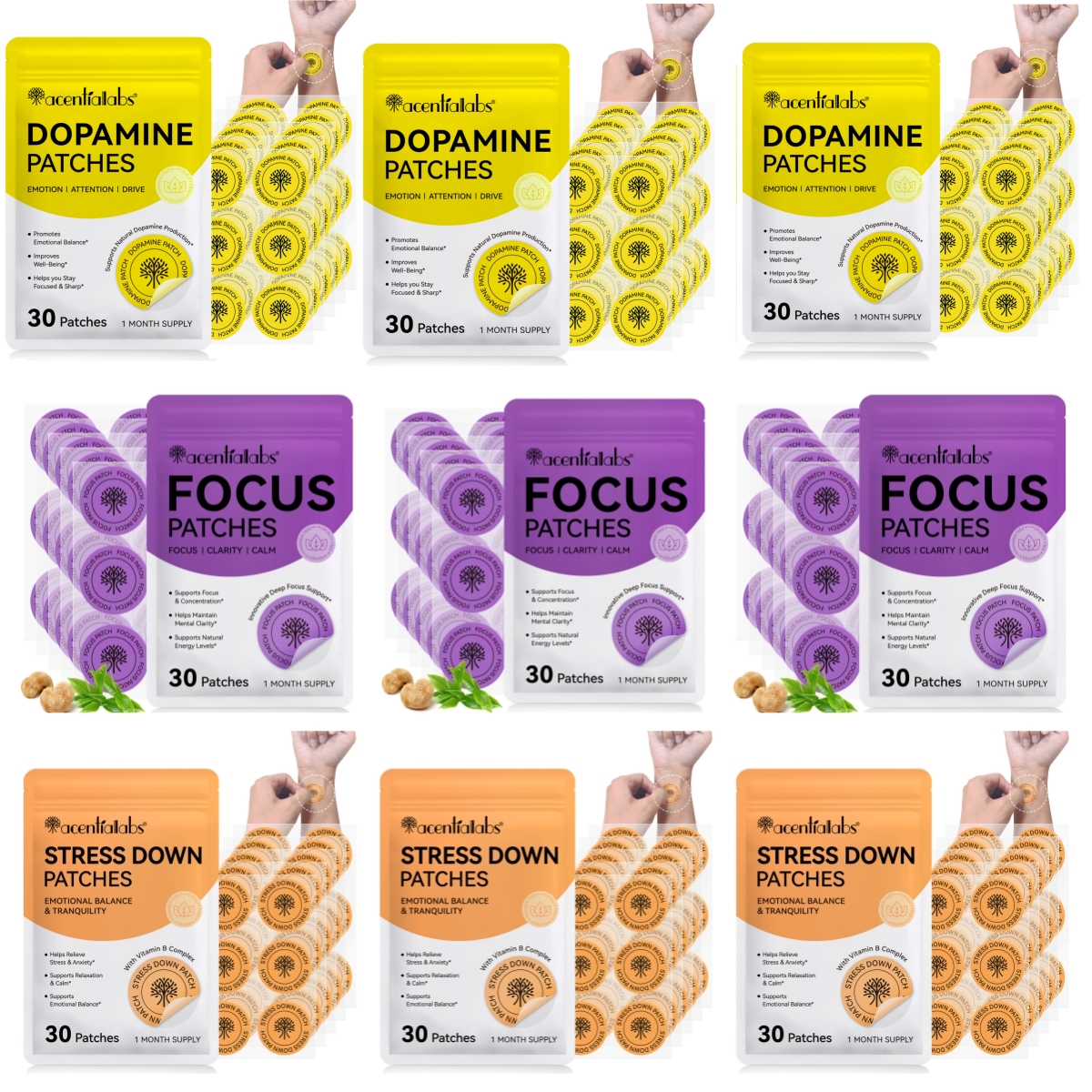 Relaxation Calmness And Pressure Drop Nursing Patch