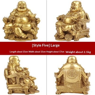 Monk Golden Bag Large Copper Craftwork