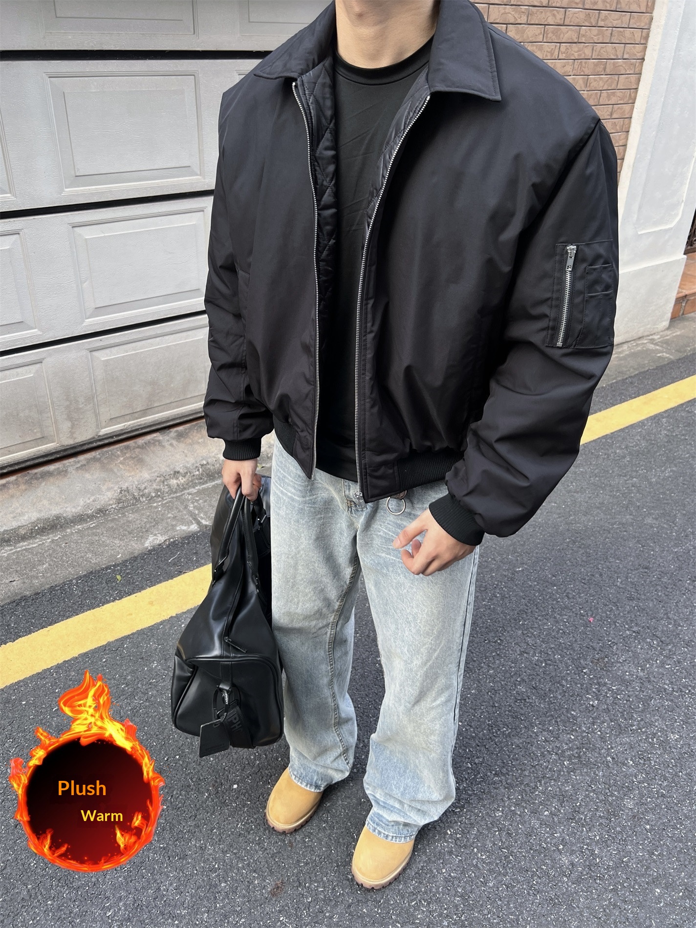 Mens Retro Lightweight Jacket For Fall And Winter