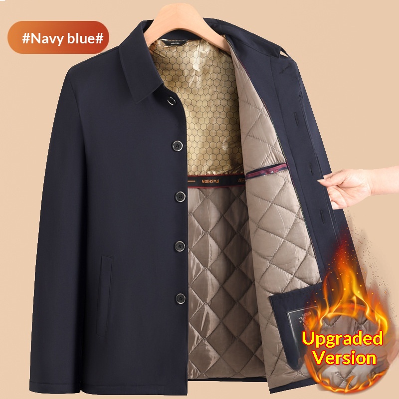 Mens Thickened Graphene Padded Jacket For Fall And Winter