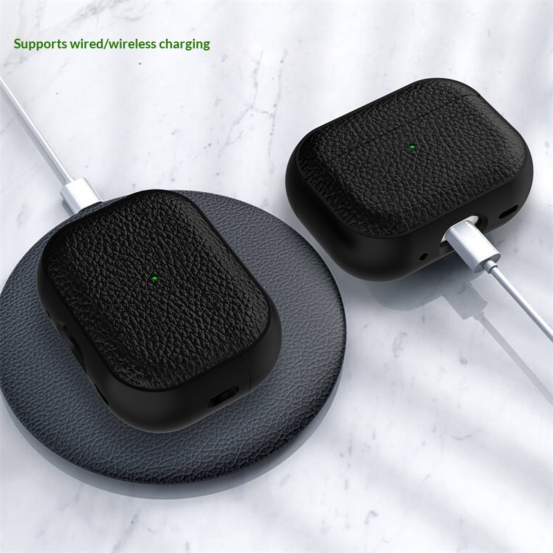 Second-generation Fingerprint-pattern Bluetooth Soft Case For Earbuds