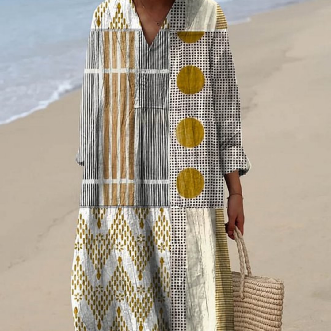 Stylish Loose-fitting Dress For Women