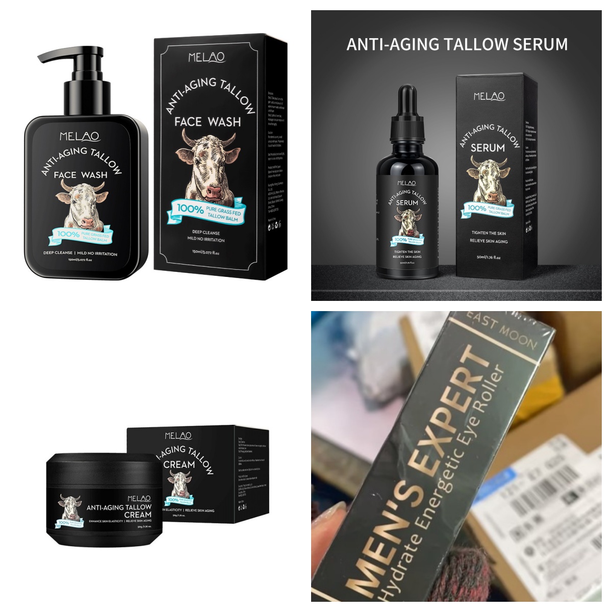 Men's Moisturizing Roller Eye Cream