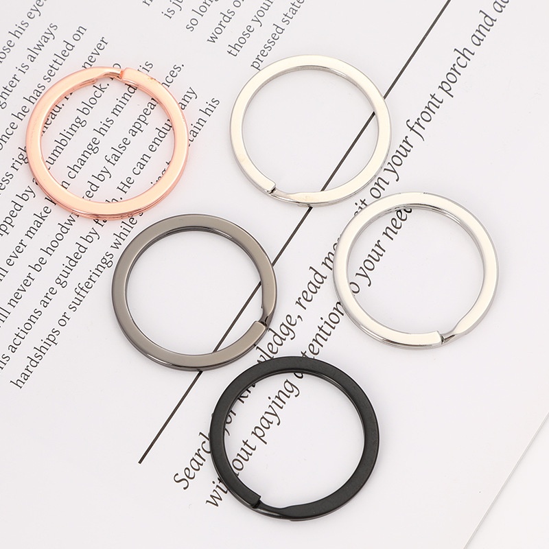 Double-layer Color-preserving Hang-plated Key Ring Hook