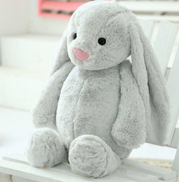 Name Embroidered Easter Rabbit Plush Little Rabbit
