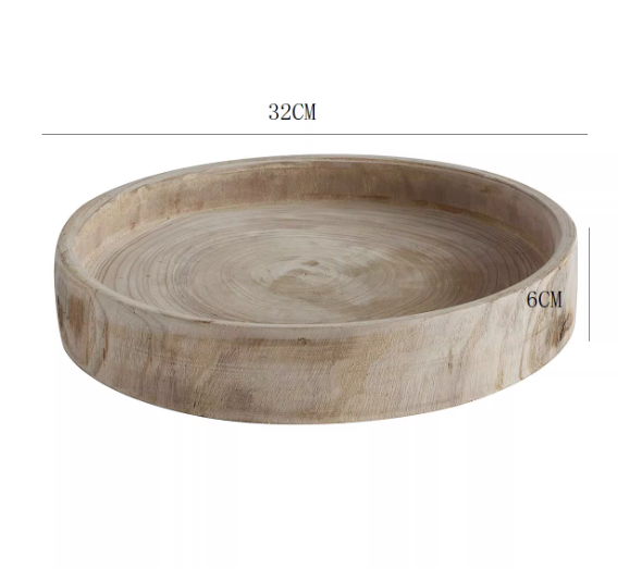 Boat-Shaped Wooden Tray, picture 4 of 4