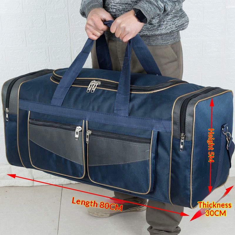 Men's Portable Simple Large-Capacity Travel Hand Bag