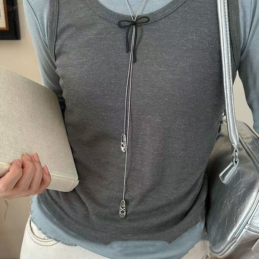 New Ballet Shoe Pendant Necklace Niche And High-end