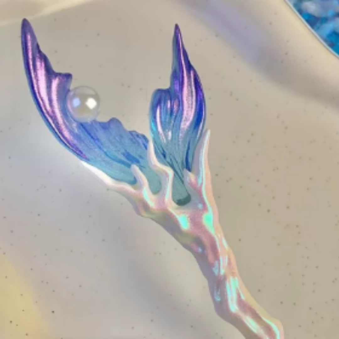 A Hidden Gem Of The Vast Sea Fish-Tail Hairpin, Fairy-Like Style