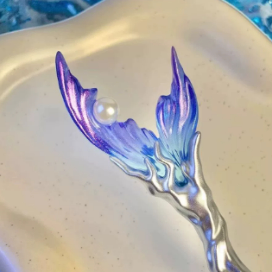 A Hidden Gem Of The Vast Sea Fish-Tail Hairpin, Fairy-Like Style