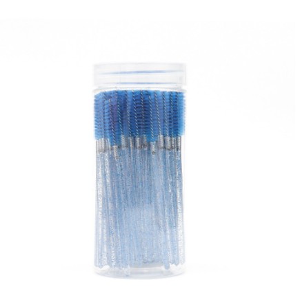 Bottled Crystal-rod Disposable Spiral Colored Mascara Wand