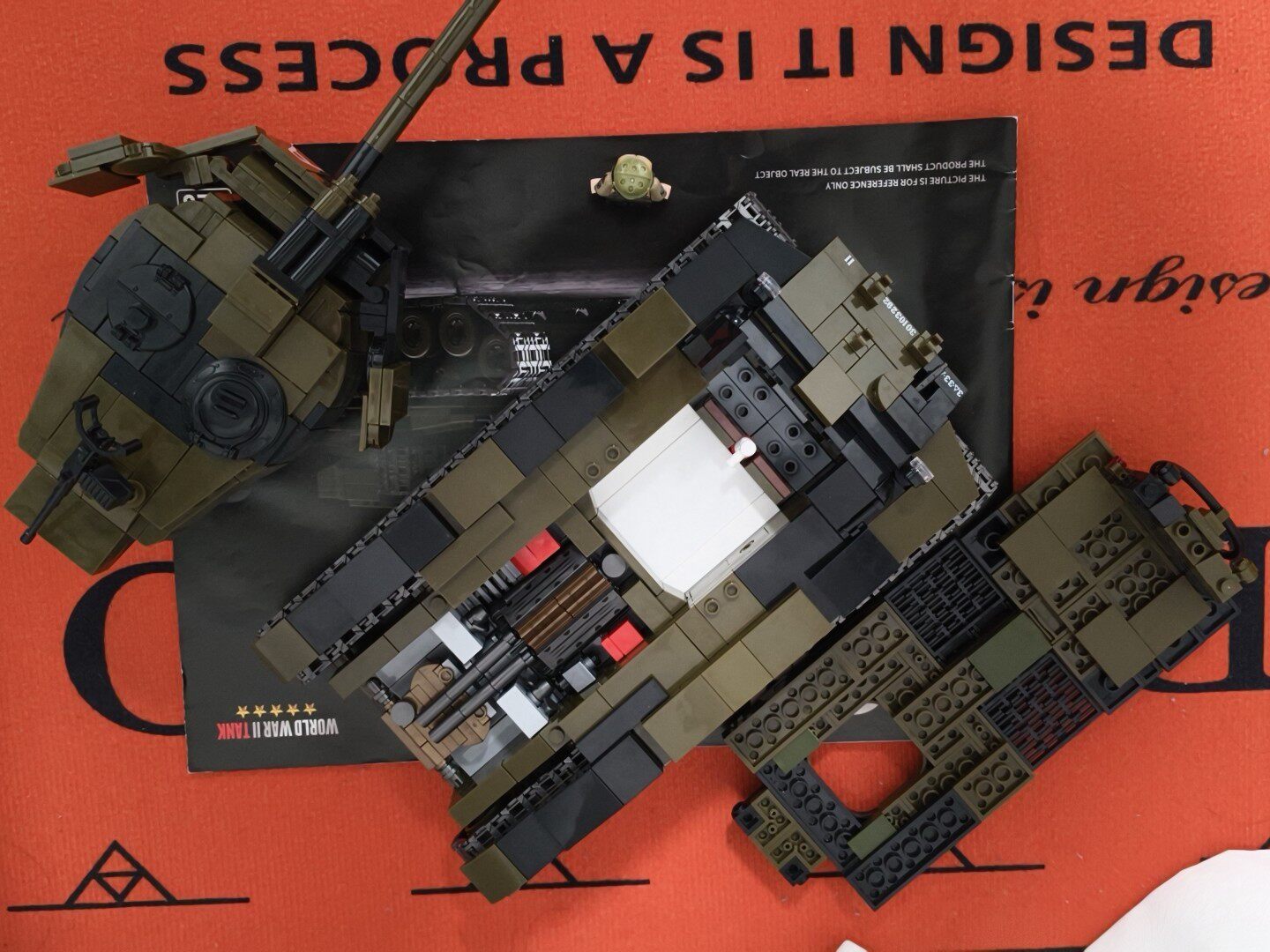 Plastic Building Block Toy