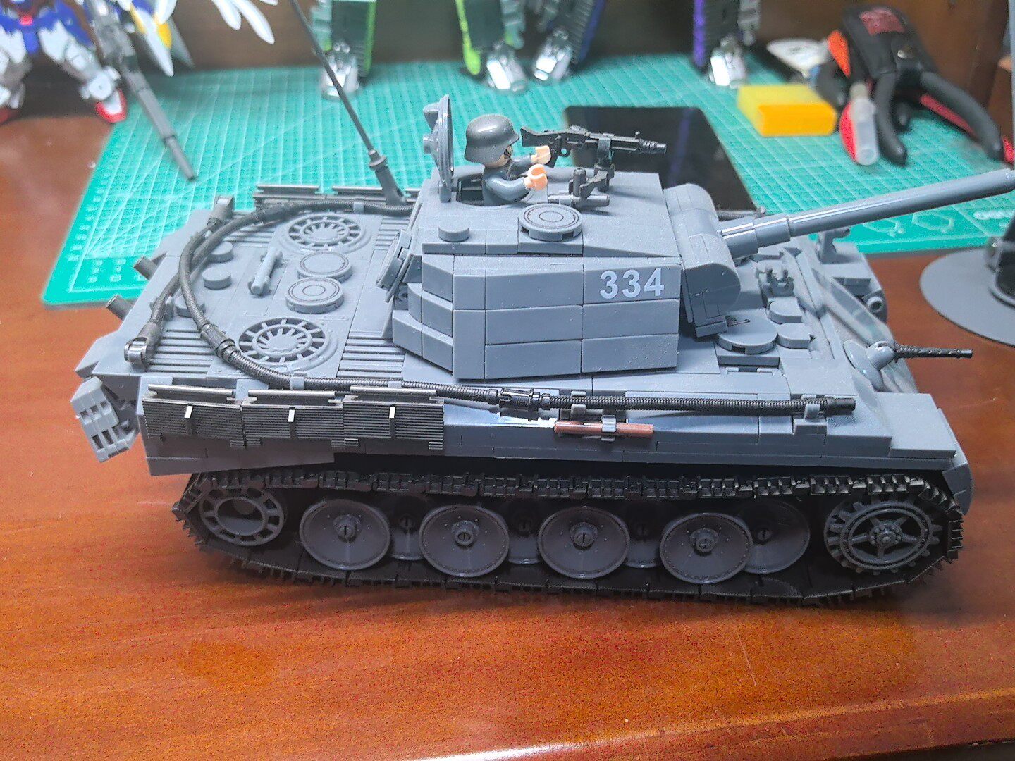 Plastic Building Block Toy