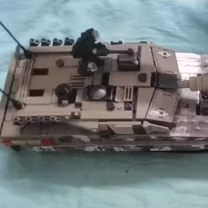 Plastic Building Block Toy