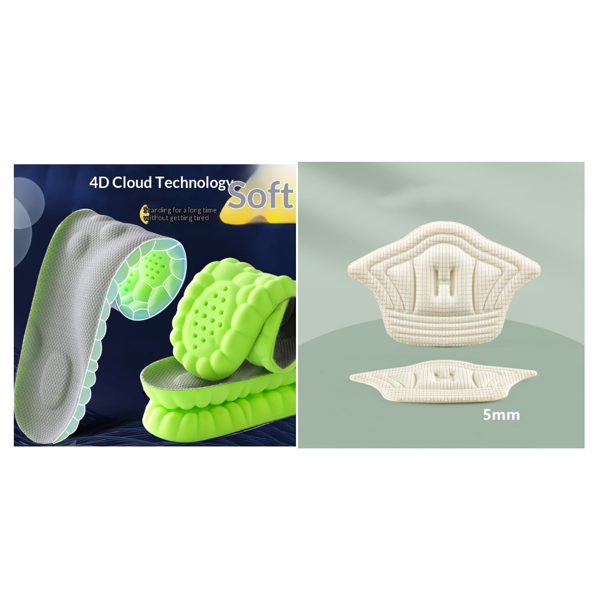 Sports Insole Boys And Women Feel Like Stepping