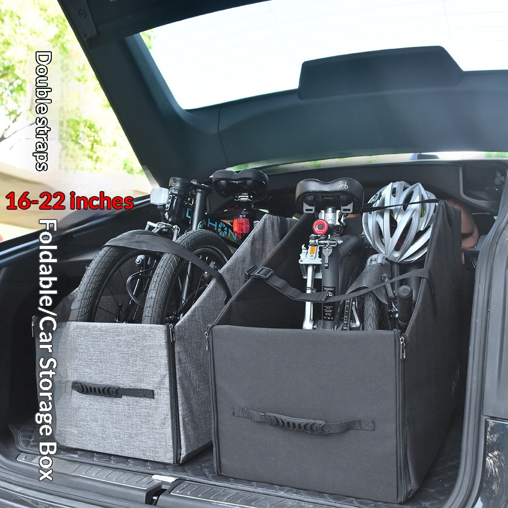 Bicycle Storage Box Suitable For Xiao Buker Foldable Trunk Organizer Car Dustproof Cover