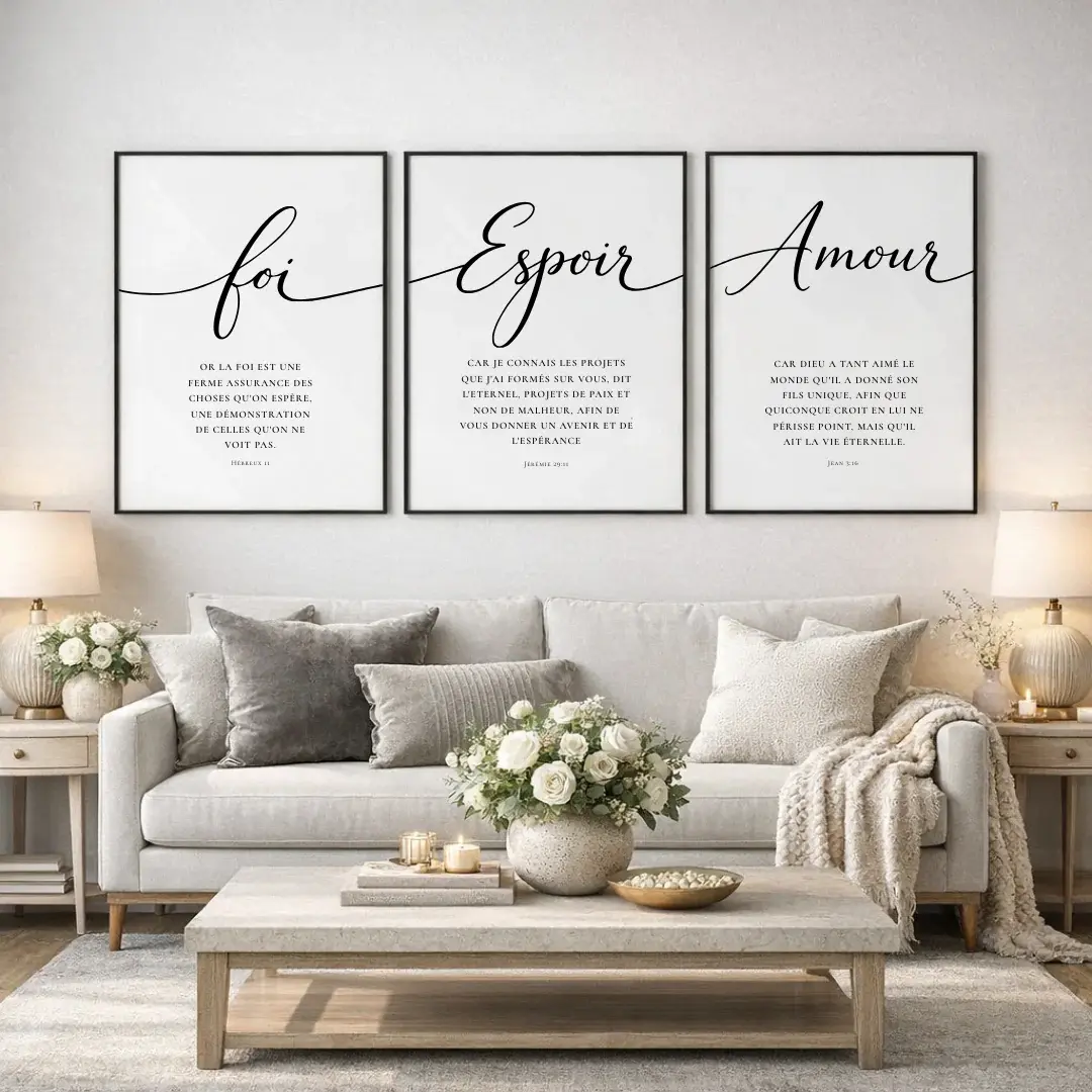 Frameless Canvas Print For The Sofa Backdrop Wall No Drilling Required