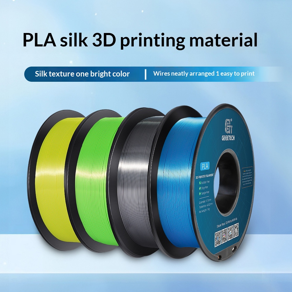 Factory-direct 3D Printing Material Silk-like Filament For 3D Printers