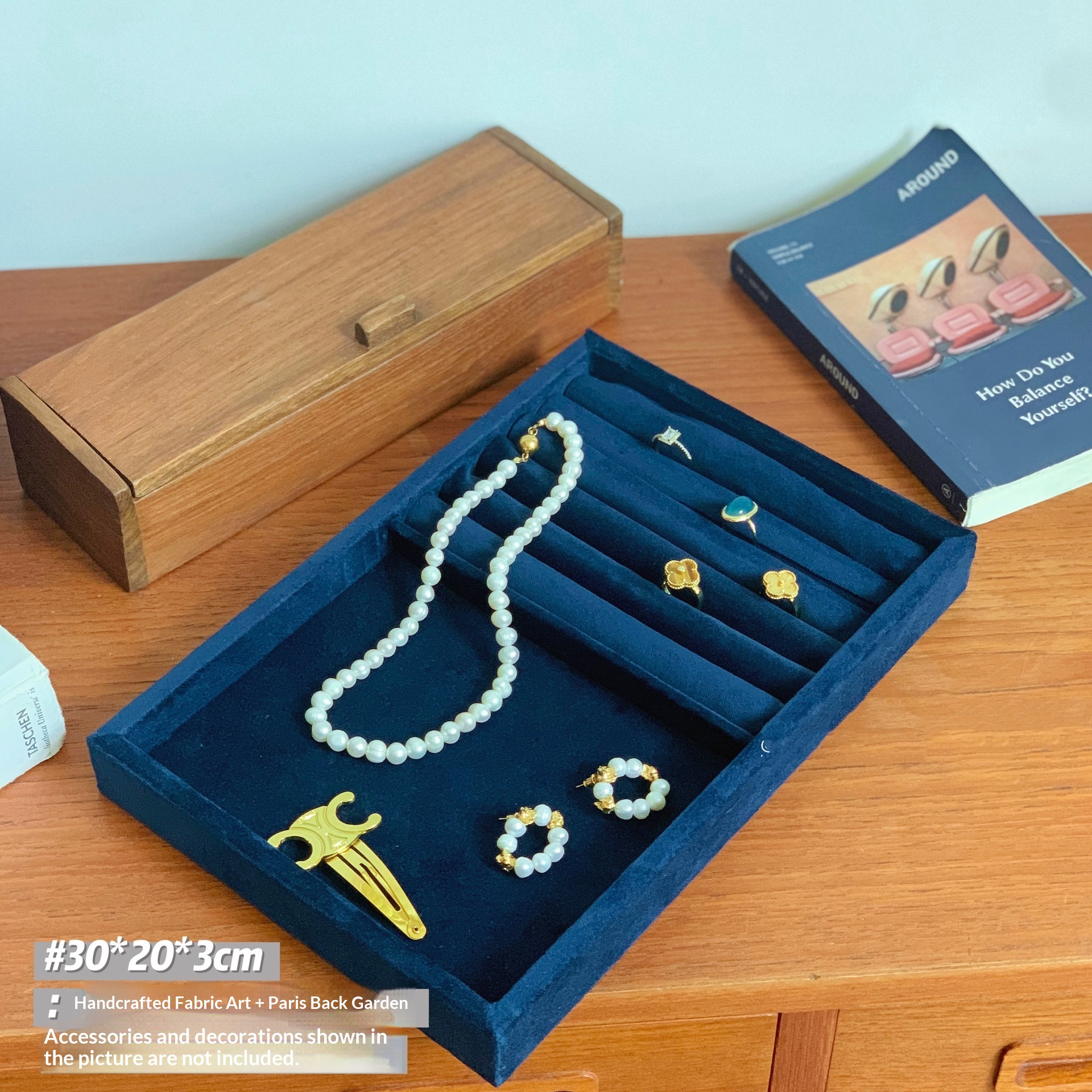 Retro Tray Jewelry Ring And Necklace Display Stand Jewelry Box A47e0c8c 8e05 407d 9c54 6e70d8590d38 Trans