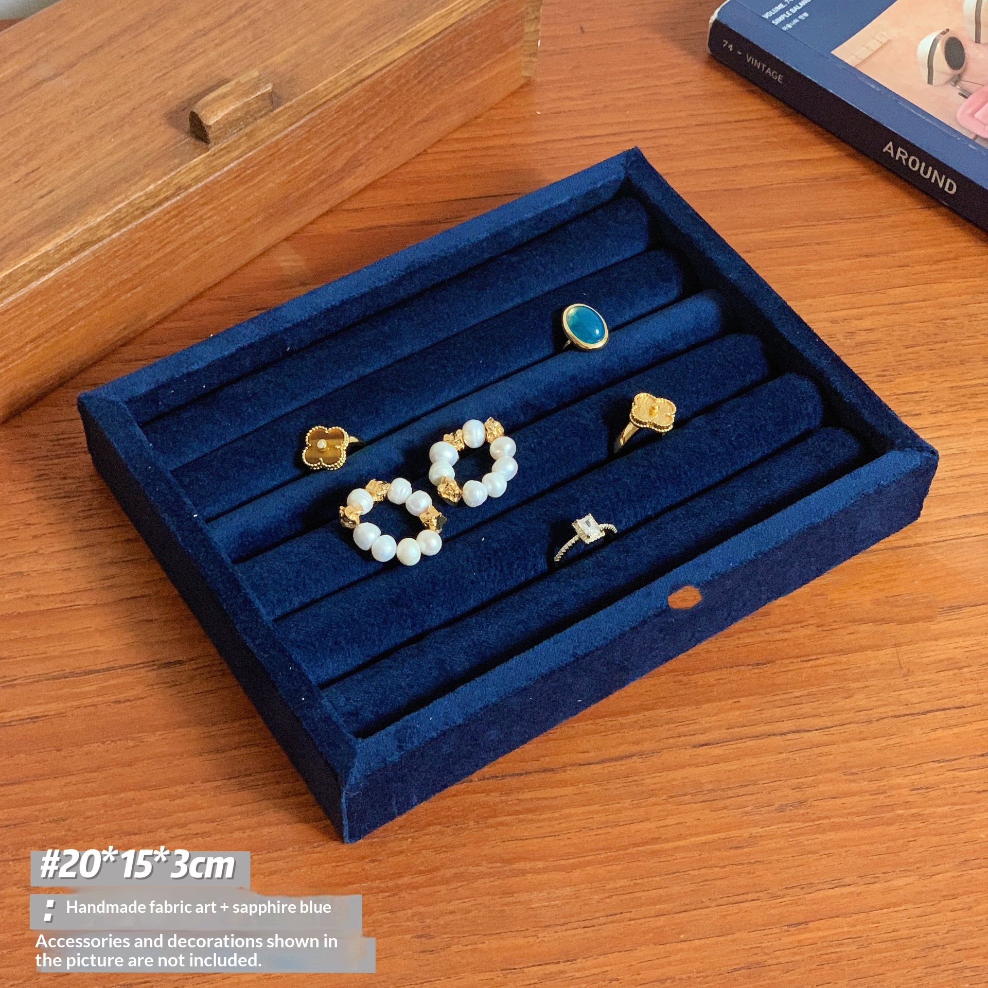 Retro Tray Jewelry Ring And Necklace Display Stand Jewelry Box F9557c90 63c7 4844 Aa59 21d918a18337 Trans