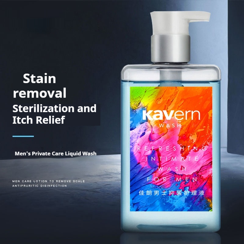 Mens Intimate Care Liquid Verbena Soothing Itch-Relief And Antibacterial Wash