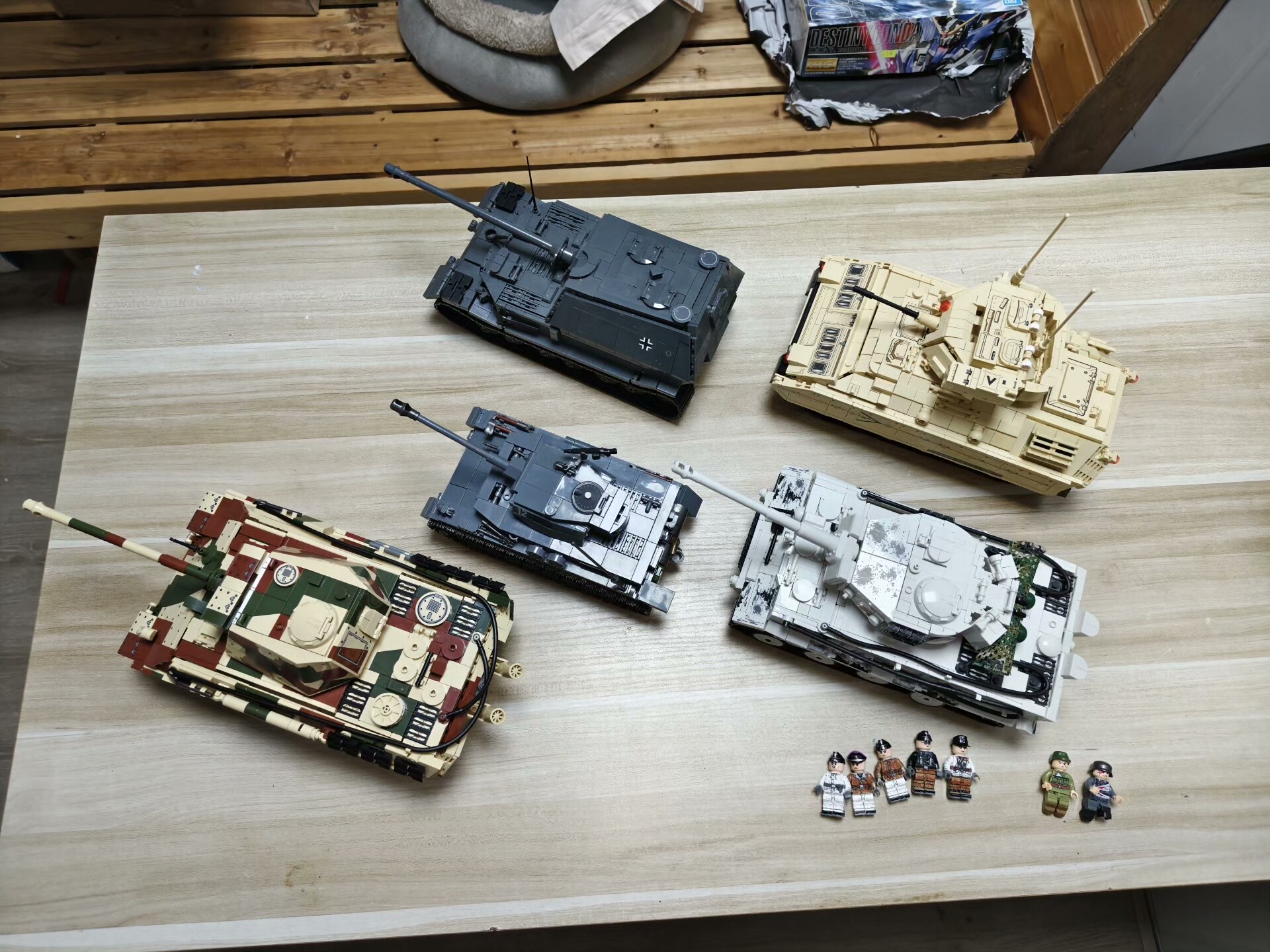 Military Building Block Assembling Toy