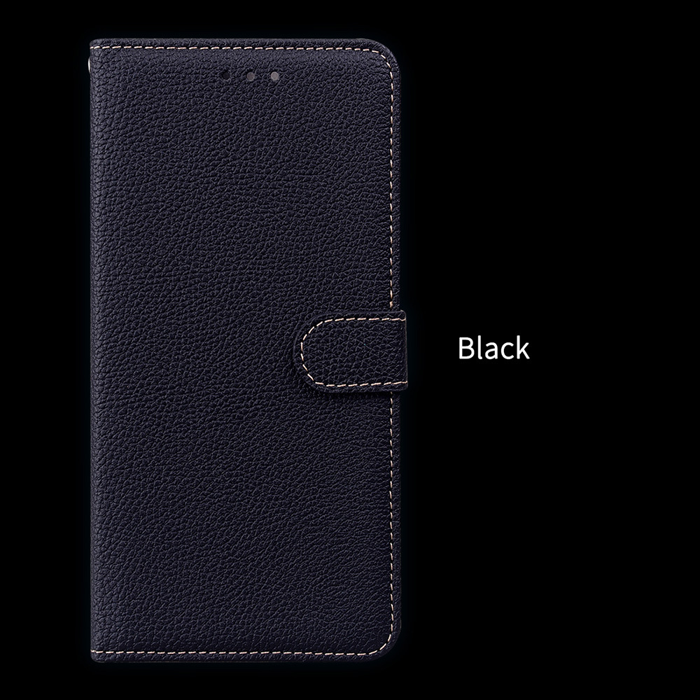 Flip Phone Case Leather Case With Card Slots And Magnetic Closure For Samsung