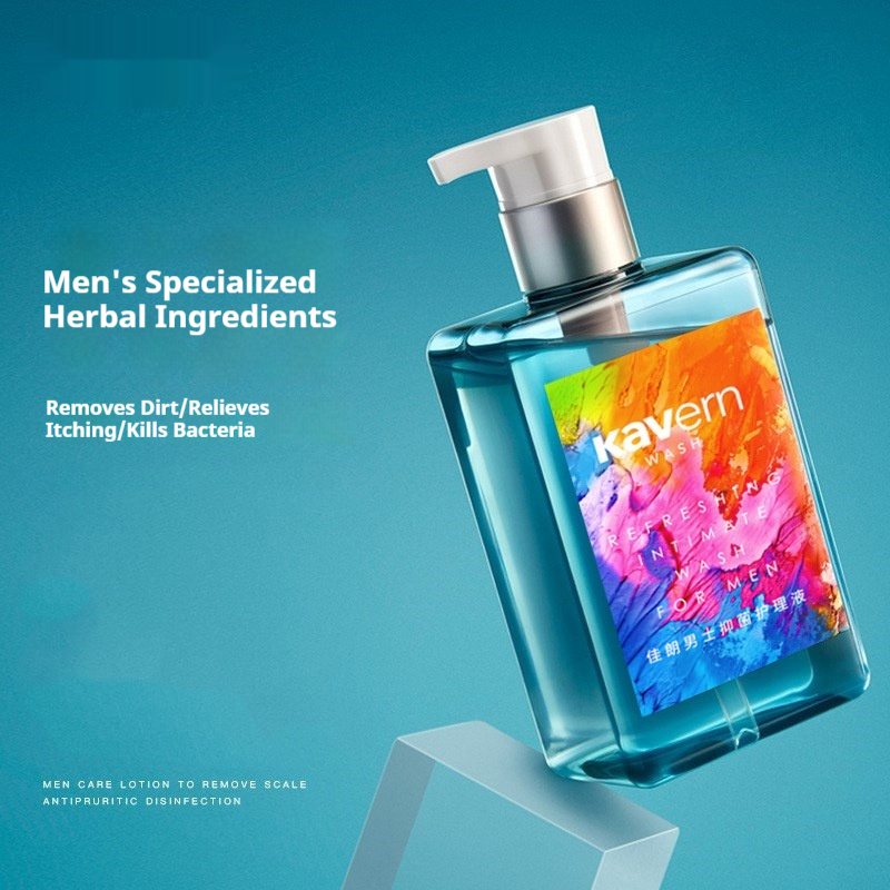 Mens Intimate Care Liquid Verbena Soothing Itch-Relief And Antibacterial Wash