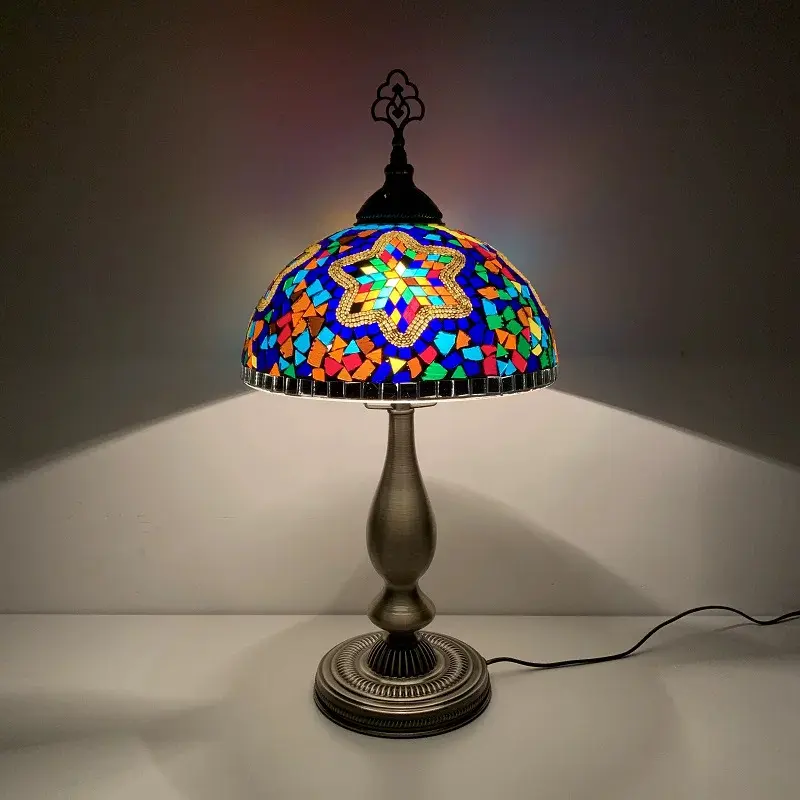 Retro Romantic Decorative European-Style Bedroom Bedside Lamp