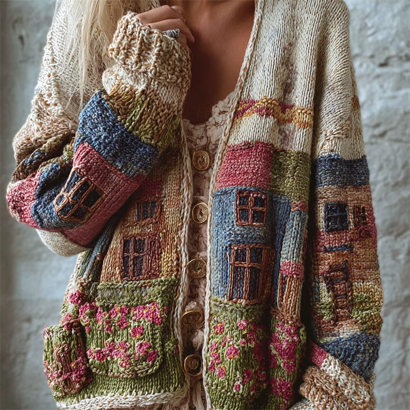 Digital Print Women's Fashion Casual Jacket