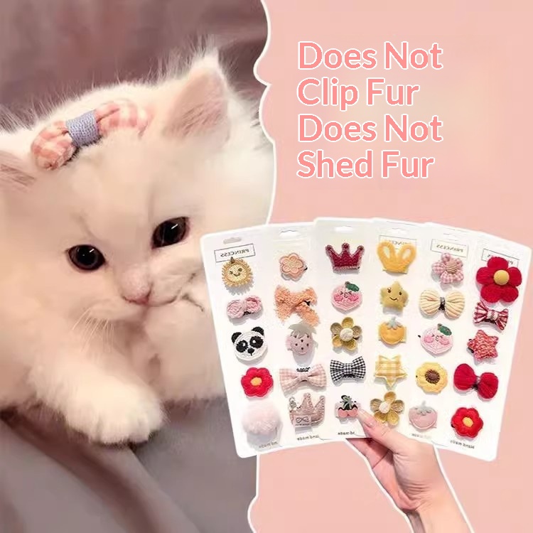 Pet Hair Clips Dog Baby Poodle Hair Accessories Cat