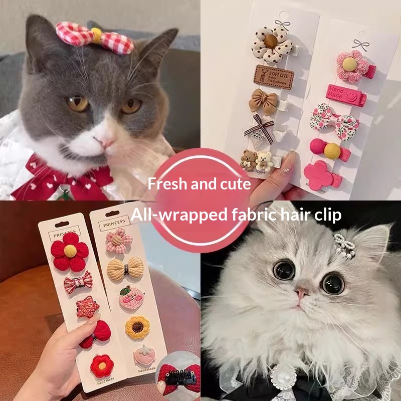 Pet Hair Clips Dog Baby Poodle Hair Accessories Cat